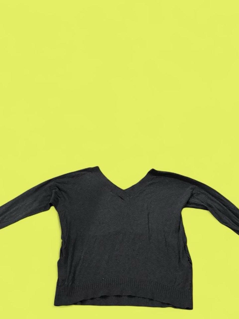 Victoria's Secret Charcoal V-Neck Sweater